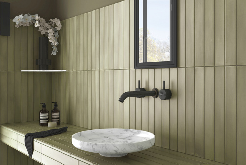 Керамическая плитка Equipe Massimo Verd Antique 31577 5х40 фото 2