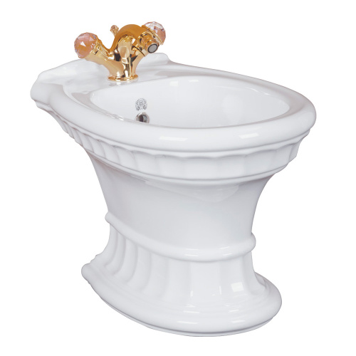 Биде напольное Migliore Gianeta, белая керамика 20918