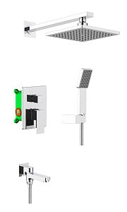 Душевая система встроенная Timo Selene SX-3069/00SM (1113) хром фото