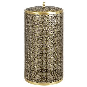 Корзина для белья Migliore Complementi ажурная 44 литра, D31, H63 см, бронза 24736 фото