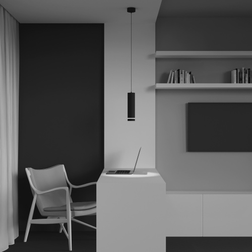 Подвесной светильник Maytoni Technical P085PL-12W3K-B фото 4