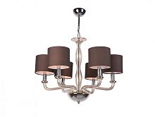 Люстра на штанге Newport 6116/C cognac фото