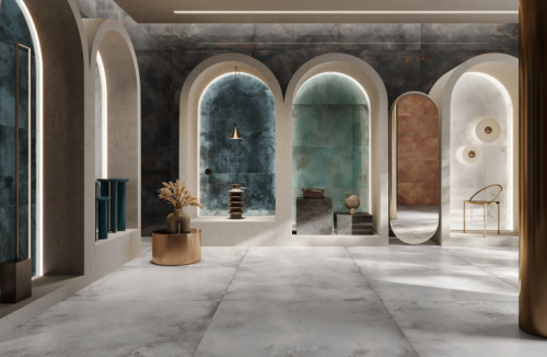 Керамогранит Caesar Alchemy Argent Matt RT R9 9mm 60x120 фото 2