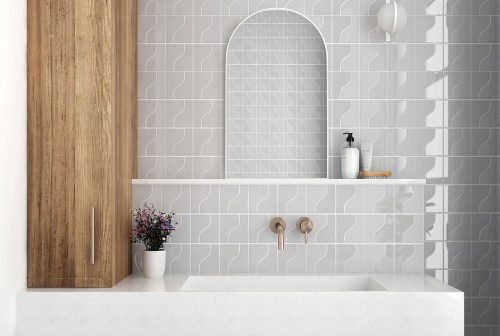 Плитка Equipe Curve 28844 White Gloss 8,3x12 фото 2