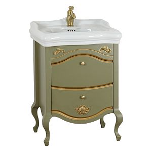 База Migliore Impero L61xH74xP48 см для раковины 60 см, 2 выдвижных ящика, цвет: Olivia 25972 фото