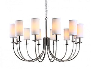 Подвесная люстра Newport 3388+4/C без абажуров фото