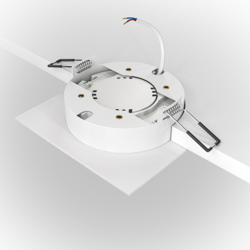 Встраиваемый светильник Maytoni Technical DL086-GX53-SQ-WS фото 4