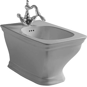 Artceram CIVITAS  Биде подвесное 36х54 см, с 1 отв под смес, с крепеж, цвет: grigio acquarello фото