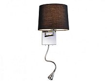Бра Newport 14102/A LED black с выкл фото
