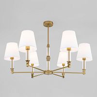 Люстра на штанге Eurosvet 60145/6 латунь фото