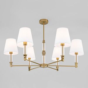 Люстра на штанге Eurosvet 60145/6 латунь фото