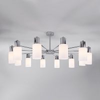 Люстра на штанге Eurosvet 70160/12 хром фото