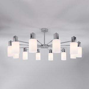 Люстра на штанге Eurosvet 70160/12 хром фото