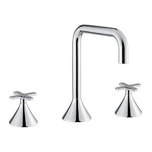 Смеситель для раковины Migliore Sirius, на 3 отверстий (без слива), хром 28161 фото