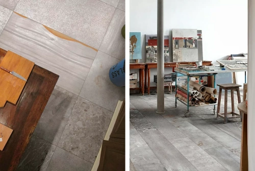 Керамогранит 41ZERO42 Jumble 4100012 Cemento 22,5х90 фото 2