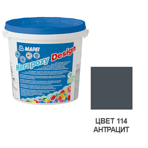 MAPEI Kerapoxy Design Шовные заполнители Заполнитель для швов №114 0x0