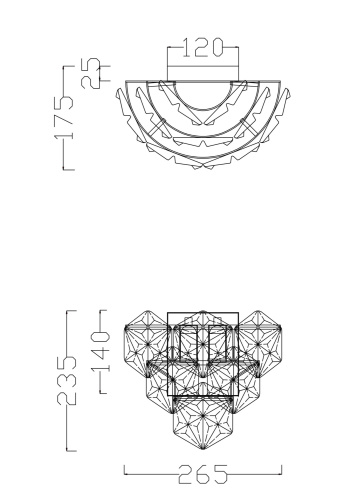 Настенный светильник (бра) Freya FR1004WL-02CH фото 2