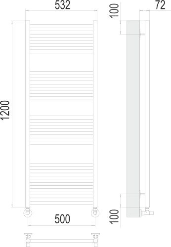 Аврора П22 500х1200 фото 2