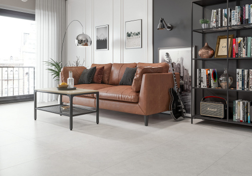 Керамогранит Creto 9V2520 Cemento Sassolino серый 60x60 фото 2