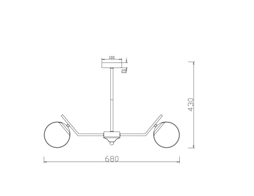 Люстра Freya FR5173PL-06BS фото 5