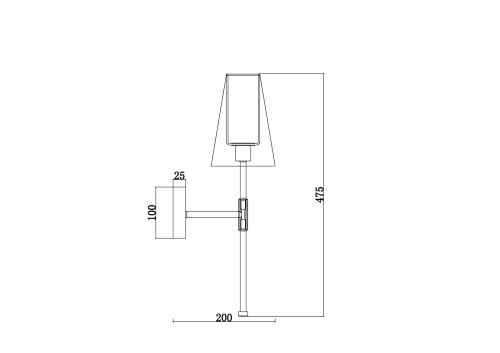 Настенный светильник (бра) Freya FR5196WL-01CH фото 2
