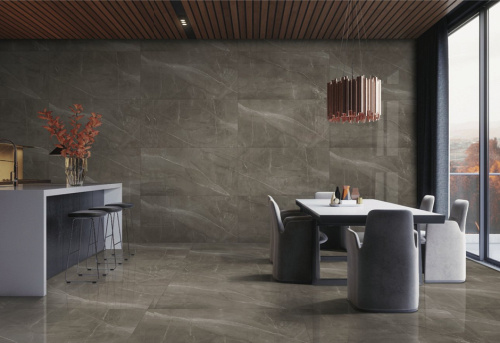 Керамогранит Varmora Granito Brenzo Gris Glossy 600х1200 фото 2