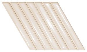 Керамическая плитка WOW Spike Bars 135011 A Deep White Gloss 15x25,9 фото