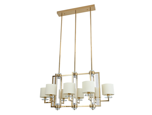 Подвесной светильник Newport 35408/S gold без абажуров