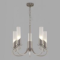 Подвесная люстра Eurosvet 60117/5 никель фото