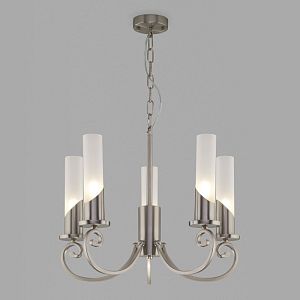 Подвесная люстра Eurosvet 60117/5 никель фото