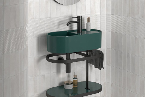 Керамическая плитка Equipe Raku 30824 Line White 10х10 фото 2