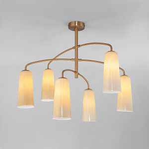 Люстра на штанге Eurosvet 70137/6 латунь фото