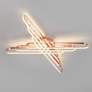 Накладной светильник Eurosvet 90133/6 розовое золото фото