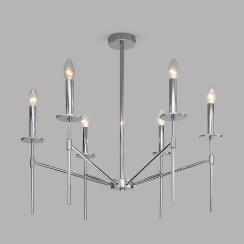Люстра на штанге Eurosvet 60142/6 хром