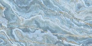 Керамогранит AVA Ceramica 173065 Onice Iride Cobalto Lapp Rett 60x120 фото