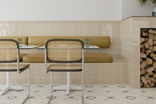 Керамическая плитка WOW Fayenza 126992 Square Greige 12,5х12,5 фото 2