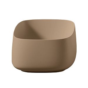 Artceram Cognac Раковина 43х43 см, без отв,, накладная, цвет: tortora фото