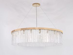 Подвесная люстра Newport 10828+12/S gold фото