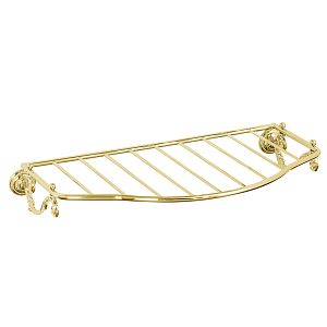 Полка-решетка Migliore Bella 55 см для консоли подвесной 24.155, золото 20726 фото