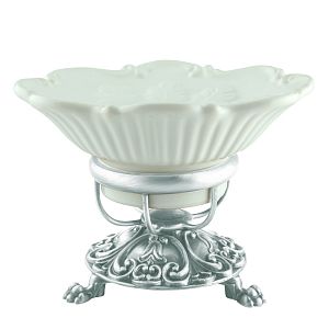 Mыльница Migliore Elisabetta настольная, керамика/хром 17021 фото