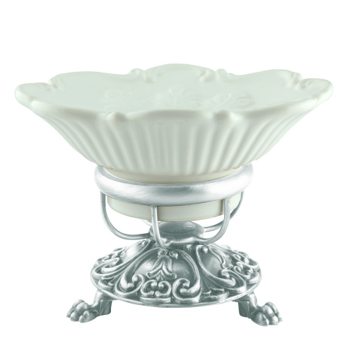 Mыльница Migliore Elisabetta настольная, керамика/хром 17021