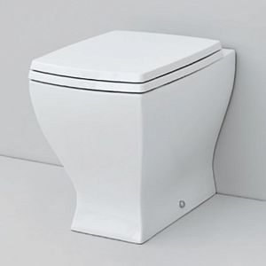 Artceram JAZZ Унитаз приставной слив универсальный 54х36см c креплением, цвет: белый фото