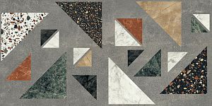 Керамогранит ABK Blend PF60006692 Concrete Grey Combo Ret 60x120 фото