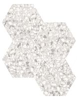 DURSTONE SIX Terazzo Керамогранит Talc 23x27 глазурованный матовый фото