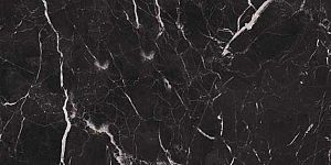 Глазурованный керамогранит Casalgrande Padana Marmoker 2460421 Nero Creta Lucido 60х120 фото