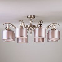 Люстра на штанге Eurosvet 60070/8 сатин-никель фото