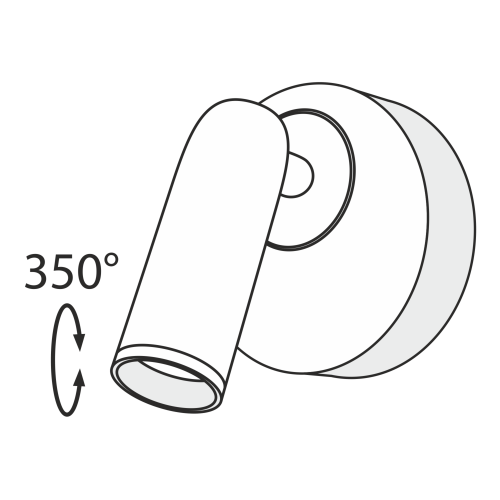 Настенный светильник (бра) Maytoni Technical C038WL-L3W3K фото 2