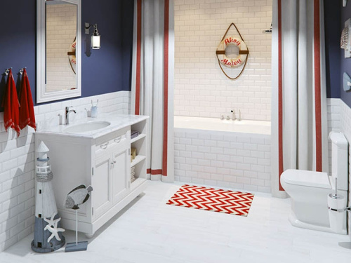 Плитка TAU Ceramica Biselado Classic White M 7,5х15 фото 2