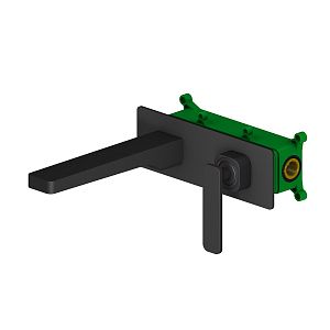 Смеситель для раковины встроенный Timo Torne 4371/03SM черный фото