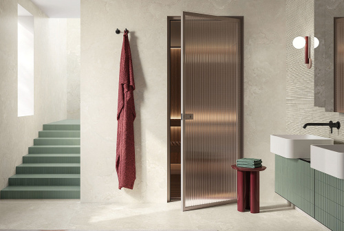 Керамогранит Italgraniti Dorset DR03BAR Beige Ribbed 60х120 фото 2